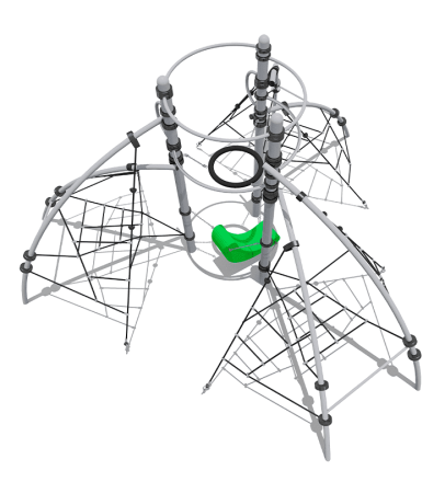 Спортивный комплекс ВСТ 7715 для спортивной площадки, фото 1