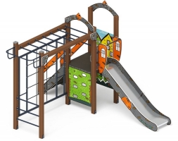 Детская игровая площадка Играйте с нами Город ДИК 2.01.1.05-01 H=1200, фото 1