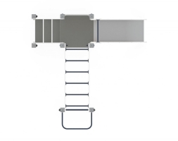 Детская игровая площадка Карапуз Эко ДИК 1.001.02-02 Н=750, фото 4