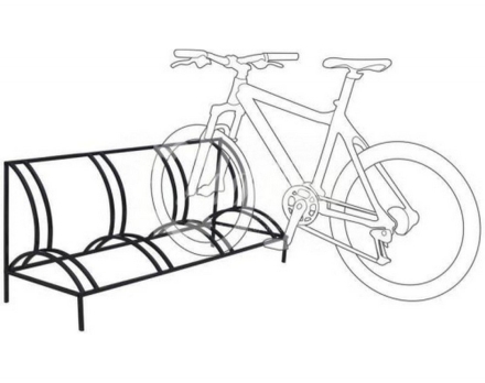 Велопарковка VELO-1, 7 мест, фото 1