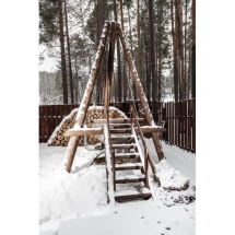 Сибирский банный чан "Илья Муромец" на бревнах + печь (нерж. сталь) 2250 мм Сибирский банный чан "Илья Муромец" на бревнах + печь (нерж. сталь) 2250 мм