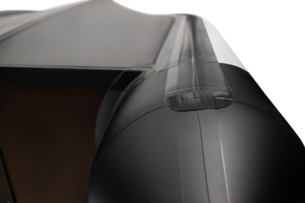 YACHTMAN-300 СК (Яхтман) белый-черный (лодка ПВХ под мотор с усилением), фото 3