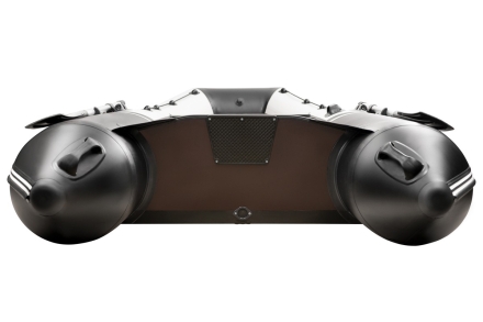 YACHTMAN-300 СК (Яхтман) белый-черный (лодка ПВХ под мотор с усилением), фото 5