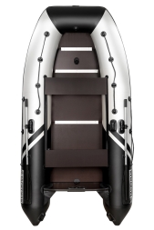YACHTMAN-300 СК (Яхтман) белый-черный (лодка ПВХ под мотор с усилением), фото 7