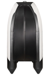 YACHTMAN-300 СК (Яхтман) белый-черный (лодка ПВХ под мотор с усилением), фото 8