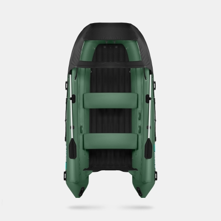 GLADIATOR E 420 X Expedition Зеленый моторная лодка ПВХ, фото 5