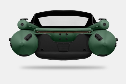 GLADIATOR E 420 X Expedition Зеленый моторная лодка ПВХ, фото 6