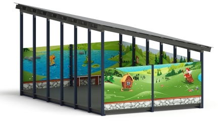 Теневой навес (В гостях у сказки) - МФ 71.6.4-12, фото 3