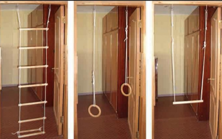 Спортивный комплекс Атлет-Компакт в дверной проем без перекладины, фото 1