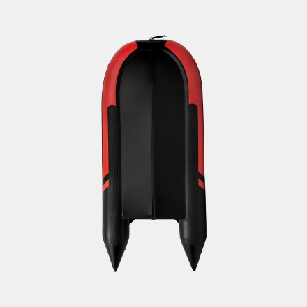 Gladiator C 420 AL ACTIVE Красно-черный моторная лодка ПВХ Алюминиевый пайол, фото 5