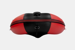 Gladiator C 420 AL ACTIVE Красно-черный моторная лодка ПВХ Алюминиевый пайол, фото 9