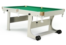 Бильярдный стол - Компакт Лайт 5 Футов, Русская пирамида, ЛДСП 16 мм Бильярдный стол - Компакт Лайт 5 Футов, Русская пирамида, ЛДСП 16 мм