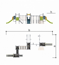 Детский спортивно-игровой комплекс Romana 057.28.00, Пластик, фото 2