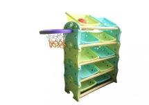 Этажерка- трансформер с баскетбольным кольцом F-825