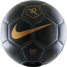 Мяч для футзала тренировочный "NIKE Rolinho Menor X 10R", р.4, серо-черно-золотистый