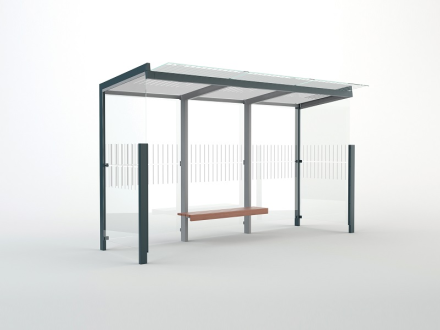 Geomere GE310a-SS павильон остановочный, фото 1