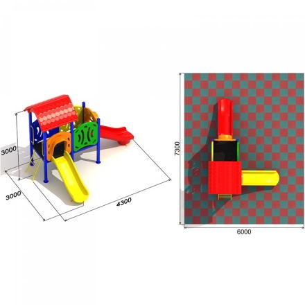 Детская площадка Лимпопо 1.1.2, фото 3