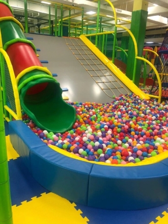 Большой Скалодром-вулкан с двумя горками (10,9*8,55*4,1 м.), фото 4