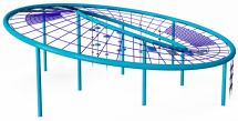 Канатная конструкция &quot;Мега Фрисби&quot;