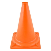 Конус трен, арт. У621/MR-K32, выс.32 см, жест.пластик, без втулки,с отв.,ПОДХ. ВТУЛКА арт.MR-BK,оран