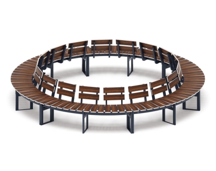 Скамья Центр гармонии-3 (темный дуб), фото 1