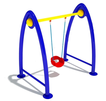 Уличные детские качели ККГ-010, фото 1