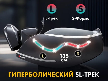Массажное кресло FUJIMO 氣 GURU2 F800 Серый, фото 15