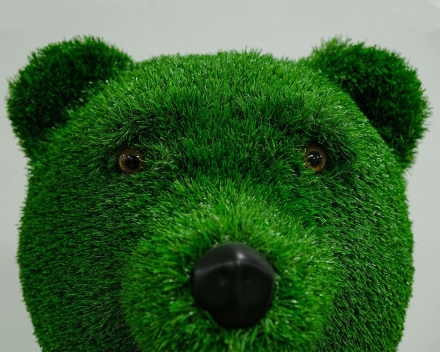 Топиари медведь Михайло рыбак - газон Eco, фото 7