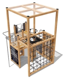 Игровой комплекс Эко Кубус VST 4508/1 для детской площадки, фото 2 Игровой комплекс Эко Кубус VST 4508/1 для детской площадки, фото 2