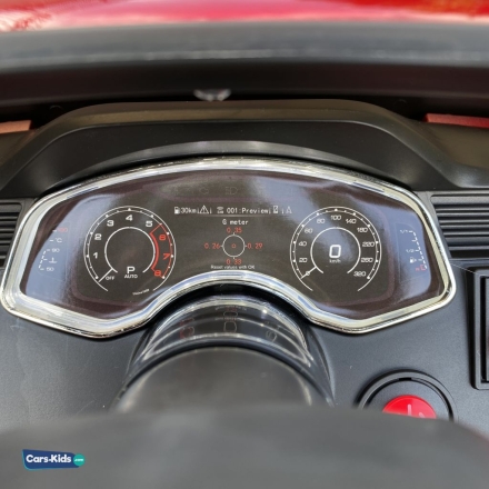 Электромобиль Audi RS Q8 HL518 красный глянец, фото 9