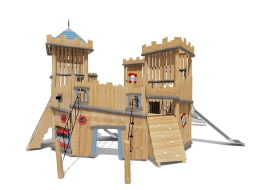 Игровой комплекс Эко 0712091 для детской площадки, фото 3 Игровой комплекс Эко 0712091 для детской площадки, фото 3