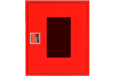 Встроенный открытый шкаф Карелпожлиния ШПК-МОНО-310 ВОК евро-ручка, в=690, ш=580, г=230, 1-ПК), красный НФ-00000241-К, фото 1