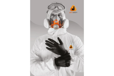 Комплект для защиты дыхания Jeta Safety, полумаска фильтрующая из силикона, J-SET6500-M, фото 33