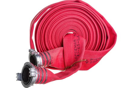 Рукав пожарный напорный латексированный (20 м; 66 мм) с головками ГР-70 Спец ОГН-РУК9, фото 7