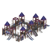 Детская игровая площадка Замок Пиксель ДИК 2.18.11-03 H=900 H=1200