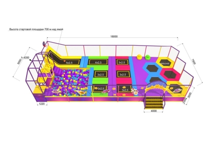 Батутная арена &quot;Космик&quot;, фото 2