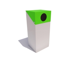 Урна уличная Мегаполис, фото 1 Урна уличная Мегаполис, фото 1