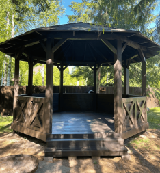 Восьмигранная беседка ЕВРОПЕЙСКАЯ ПЛЮС, фото 2