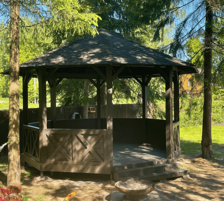 Восьмигранная беседка ЕВРОПЕЙСКАЯ ПЛЮС, фото 3