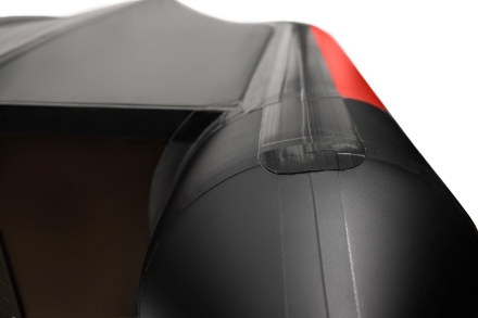 YACHTMAN-320 СК (Яхтман) красный-черный (лодка ПВХ под мотор с усилением), фото 3