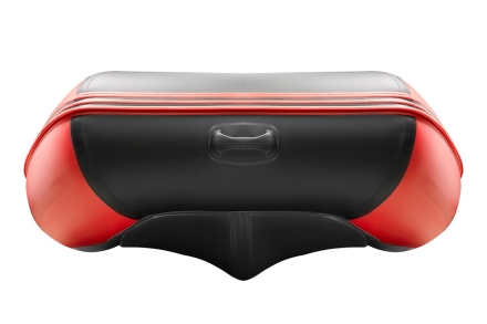 YACHTMAN-320 СК (Яхтман) красный-черный (лодка ПВХ под мотор с усилением), фото 4