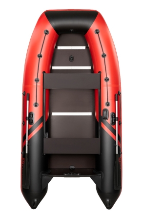 YACHTMAN-320 СК (Яхтман) красный-черный (лодка ПВХ под мотор с усилением), фото 7