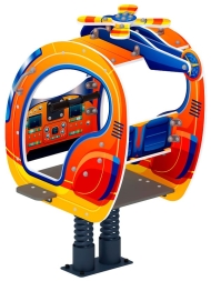 Вертолетик - Качалка на пружине - ИО 23.03.04-01, фото 4