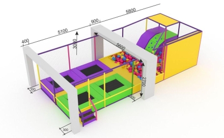 Батутная арена &quot;Комплексная&quot; , фото 3