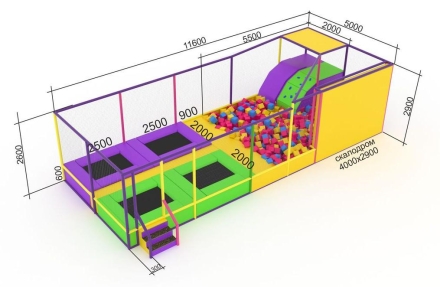 Батутная арена &quot;Комплексная&quot; , фото 2