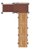 Горка Зима (коричневый) (под анкера) - ИО 49.01.01-13.И1 - Н=1500 Горка Зима (коричневый) (под анкера) - ИО 49.01.01-13.И1 - Н=1500