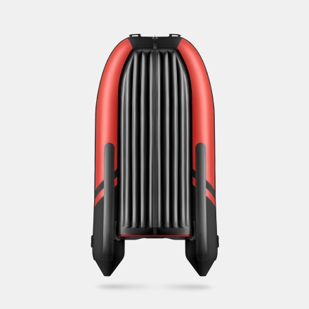 GLADIATOR E 420 X Expedition Красно-черный моторная лодка ПВХ, фото 5