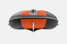 Gladiator C 420 AL ACTIVE Оранжево-темносерый моторная лодка ПВХ Алюминиевый пайол