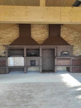 Печь Аристократ 854 Прямоугольный кирпич красный