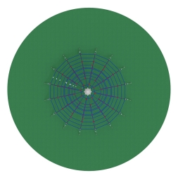 Пирамида - СК 2.05.02-РК сетка на резиновое покрытие, фото 2